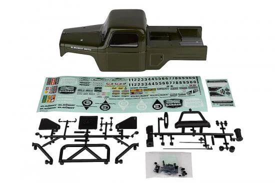 Element RC Enduro Ecto Body Set (325mm W/B) - Green &mdash; image 2 of 2