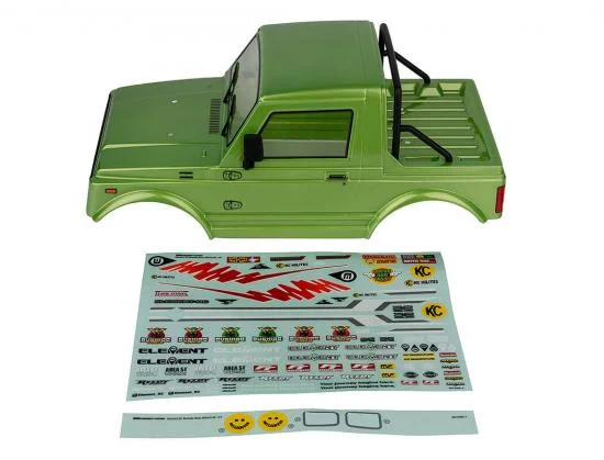 Element RC Enduro Bushido Body Set Painted - Green — image 2 of 2