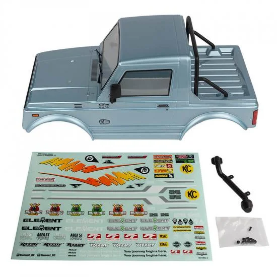 Element RC Enduro Bushido+ Body Set Metallic Blue — image 1 of 2