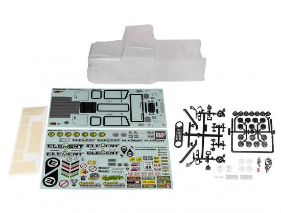Element RC Enduro Zuul Body Set Clear &mdash; image 2 of 2