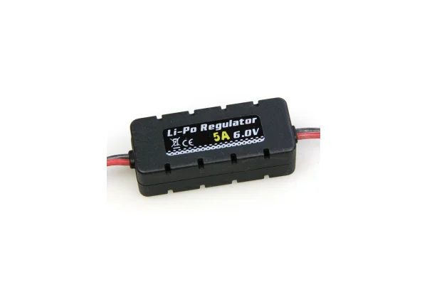 eTronix LiPo Voltage Regulator 6V 5A With Casing 20x14x49mm