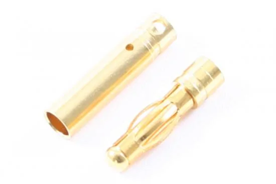 eTronix 4.0mm Male Gold Connector (2) — image 1 of 2