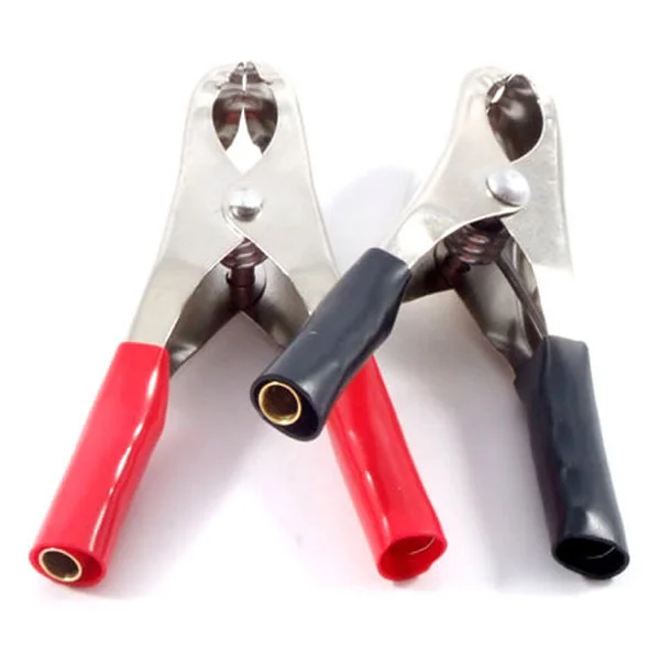 eTronix Crocodile Clips W/4mm Connectors