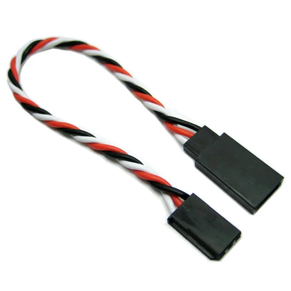 eTronix 70mm 22AWG Futaba Twisted Extension Wire