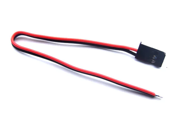 Futaba Servo Connector on 15cm Fly Lead (2 wire) &mdash; image 2 of 2