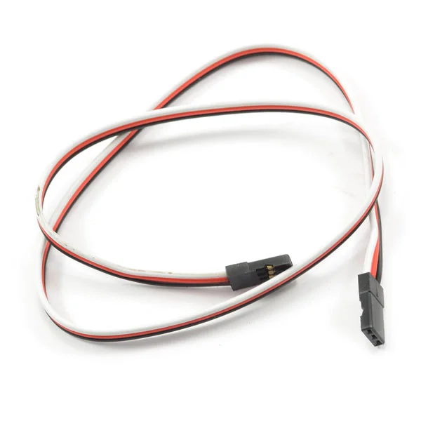 eTronix 40Cm 22AWG Extension Wire W/2 Jr Male Connector