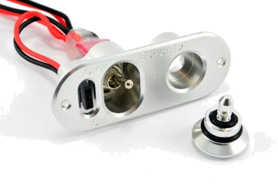 eTronix Super Duty Power Switch With Fuel Dot And JR Plugs — image 2 of 3