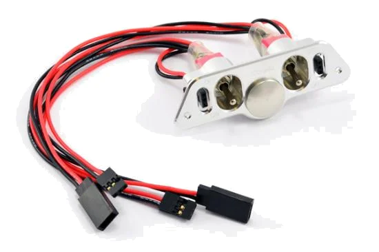 eTronix Super Duty Dual Power Switch With Fuel Dot And JR Connectors — image 3 of 3