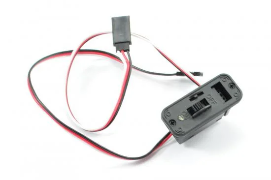 eTronix Heavy Duty Futaba Switch With LED Indicator + Charge Port — image 1 of 3