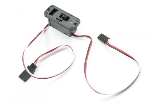 eTronix Heavy Duty Futaba Switch With LED Indicator + Charge Port — image 2 of 3