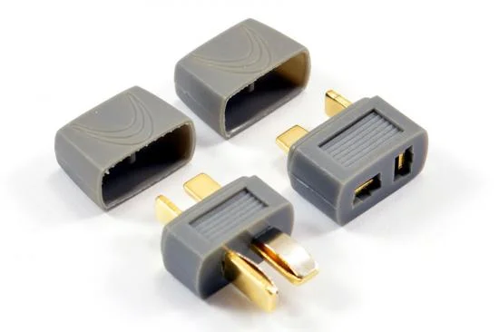 eTronix Deans Plug (1 Male/1 Female) W/Protective Sleeve — image 2 of 2
