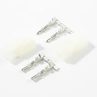 Tamiya Connectors - 1 Pair (1 Male, 1 Female, With Crimp Connectors)