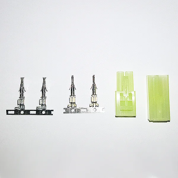 eTronix Mini Tamiya Male/Female Connector Set With Crimps &mdash; image 2 of 2