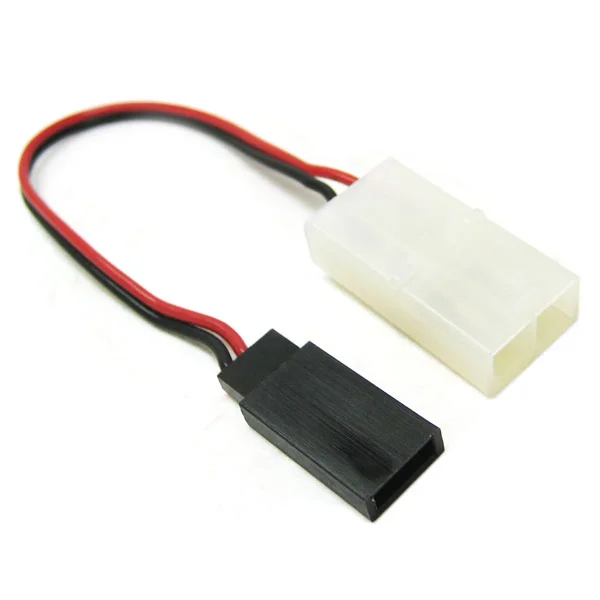 Adaptor Lead - Female Receiver Pack Connector To Female Tamiya 7.2 (H1036) ** CLEARANCE **