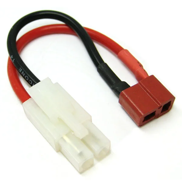 Male Tamiya to Female Deans Adapter (Use Tamiya Packs in Deans Vehicles)
