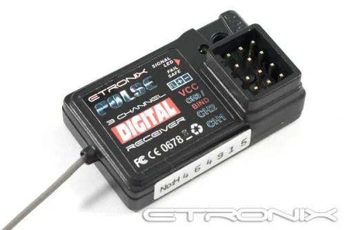 eTronix Pulse EX2 Sport - 2 Channel 2.4Ghz Radio Set &mdash; image 3 of 4