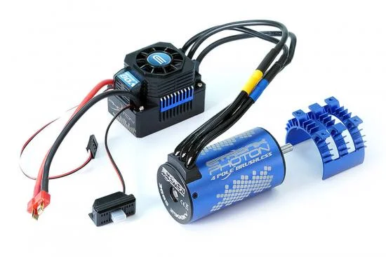 eTronix Photon 80A Brushless ESC + 2900Kv 3665 Motor Combo — image 2 of 3