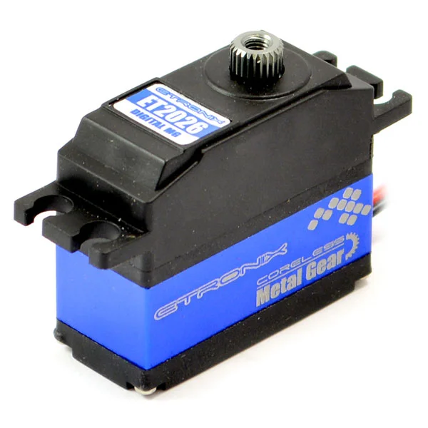 eTronix 6.6Kg/0.09S Mini Digi Servo Coreless Metal Gear — image 1 of 2