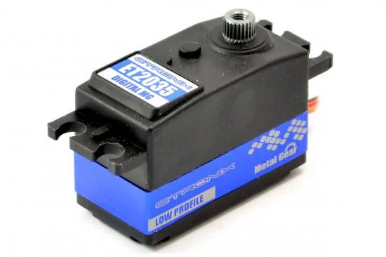 eTronix Low Profile Digital Metal Gear Servo - 8.2Kg/0.11s &mdash; image 2 of 2