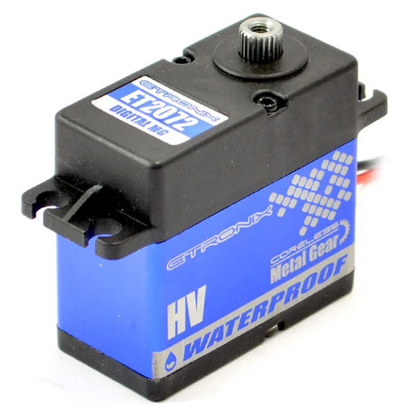 eTronix Digital Metal Geared Waterproof Servo - 30.3Kg - 0.09S