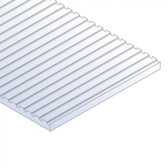 Evergreen [12037] 12 x 24 Car Siding .020 Thick (1 sheet per pack) &mdash; image 2 of 4