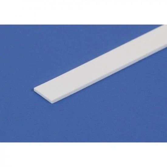Evergreen [7104] 14 S-Scale Strip (1 x 4) .015 x .062 (10 per pack) &mdash; image 2 of 5