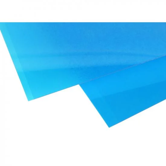 Evergreen [9902] 6 x 12 Transparent Coloured Sheet .010 Thick BLUE (2 sheets per pack) &mdash; image 3 of 6