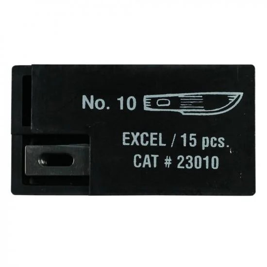 Excel #10 Curved Edge Blade, Shank 0.25 (0.58 cm) (5pcs)(Carded) — image 4 of 8