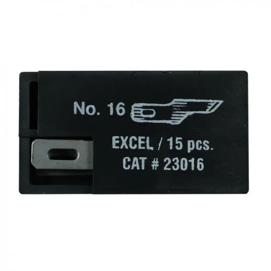 Excel #16 Stencil Edge Blade, Shank 0.25 (0.58 cm) (5pcs) (Carded) &mdash; image 4 of 9