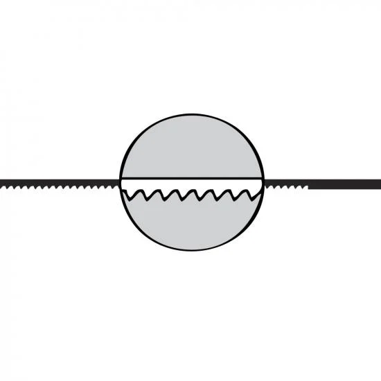 Excel #3 Saw Blades, 36 Teeth/Inch (14.2 TPC) (12pcs) (Carded) &mdash; image 2 of 7