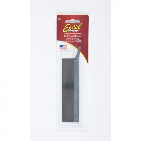 Excel 5in Pull Saw (13.3cm), 1.25in (3.175cm) Deep, 46 Teeth/Inch (18.1 TPC) (Carded) — image 2 of 3