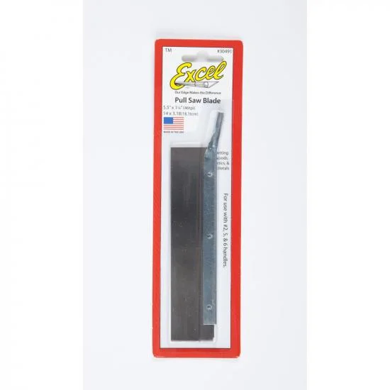 Excel 5.5in Pull Saw (13.3cm), 1.5in (3.81cm) Deep, 46 Teeth/Inch (18.1 TPC) (Carded) — image 2 of 6