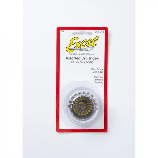 Excel 20 Piece Drill Dome Stand #61 to #80 (Carded) — image 2 of 8