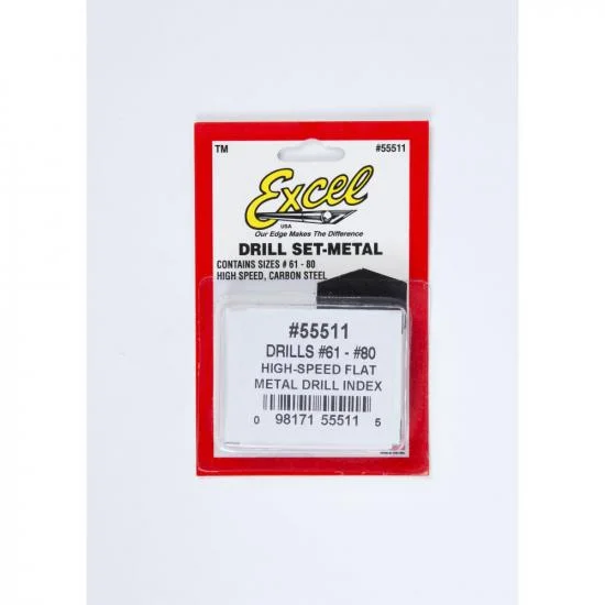 Excel 20 Piece Drill Dome Stand #61 to #80 (Carded) — image 3 of 8