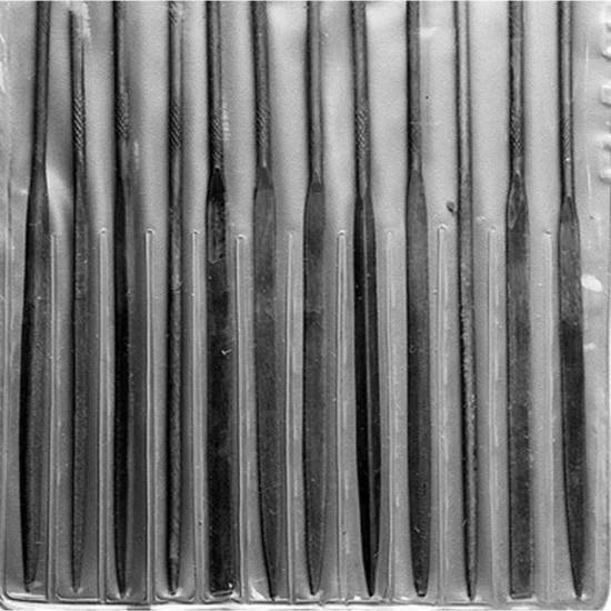 Excel 4in (10.1cm) Assorted Mini Files, Cut #2 (12pcs) (Pouch) — image 3 of 4