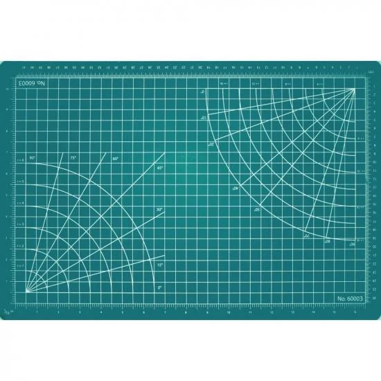 Excel 3.5x3.5in Self-Healing Cutting Mat, Green (Bulk) — image 2 of 2