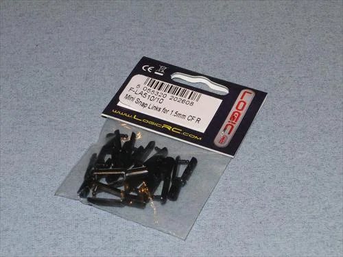 Mini Snap Links 1.5mm CF Rod (10) — image 2 of 2
