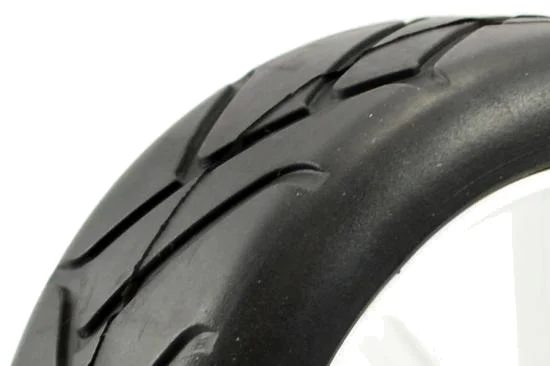 Fastrax 1:8 Premounted Slick Tyres Grid Iron/Split Spoke &mdash; image 3 of 4