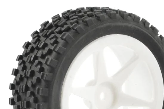 Fastrax 1:10 Mounted Buggy Tyres Street Front (Spoked) — image 2 of 4