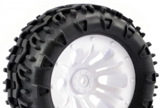 FTX Fastrax 1:10 Klaxon Truck Tyre Mounted On 12-Spoke (12mm Hex) — image 2 of 4