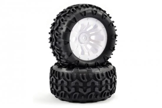 FTX Fastrax 1:10 Klaxon Truck Tyre Mounted On 12-Spoke (12mm Hex) — image 3 of 4