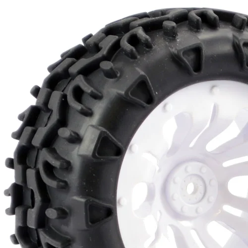 FTX Fastrax 1:10 Klaxon Truck Tyre Mounted On 12-Spoke (12mm Hex) — image 1 of 4
