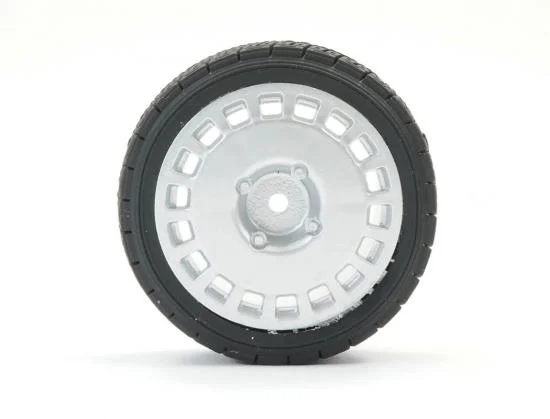 Fastrax 1:10 Rally Angle Tyres on OZ Style Wheels - Silver (4) — image 3 of 7