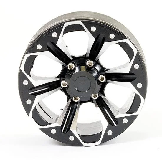 Fastrax Aluminium Beadlock Kylo 1.9 Wheels - Black (2) — image 1 of 4