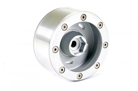 Fastrax Aluminium Beadlock Star 1.9 Wheels - Silver (4) — image 3 of 5