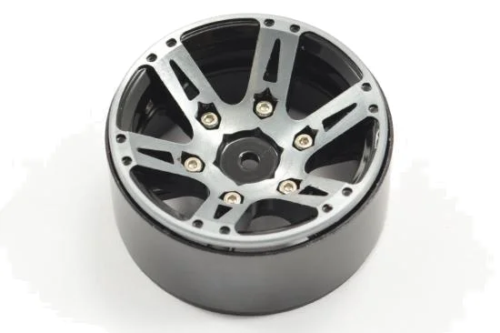 Fastrax 1.9 Heavyweight Split 6-Spoke Alloy Beadlock Wheels (4) — image 5 of 6