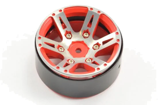 Fastrax 1.9 Heavyweight Split 6-Spoke Alloy Beadlock Wheels (4) — image 4 of 6