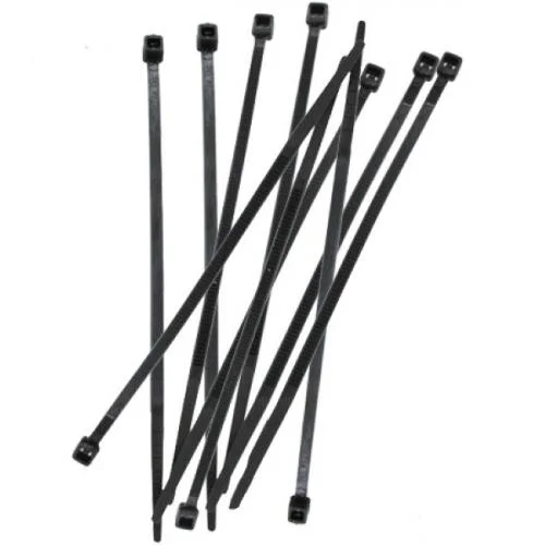 Fastrax 200mm x 2.5mm Nylon Cable Ties - Black (10) — image 1 of 2