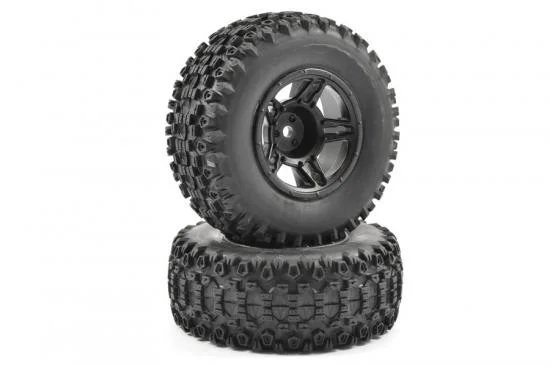 Fastrax 1:10 SC Stinger Tyres Mounted on Slash Rear Wheels (2) — image 4 of 4