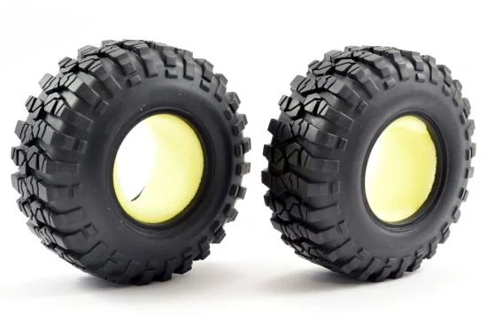Fastrax 1:10 Sawblock 1.9 Crawler Tyres With Inserts (108mm OD) (2) — image 3 of 3
